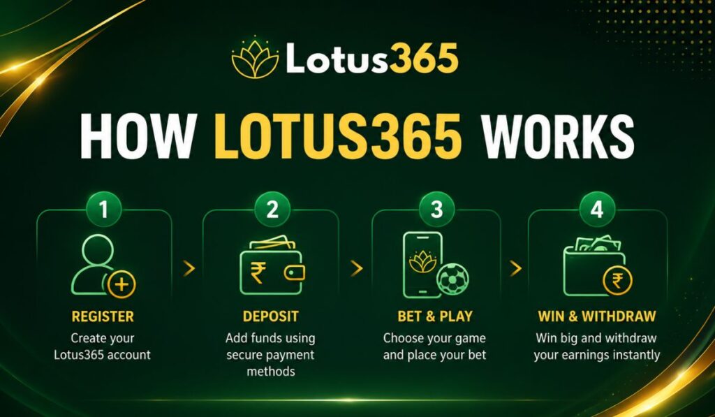 How Lotus365 Works